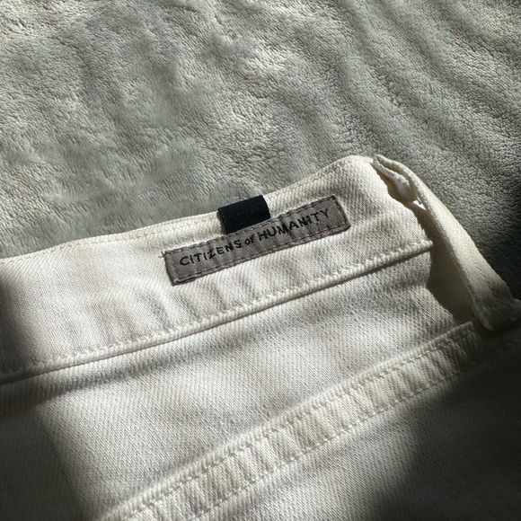 Citizens of Humanity white denim pants size 27 - Picture 9 of 10